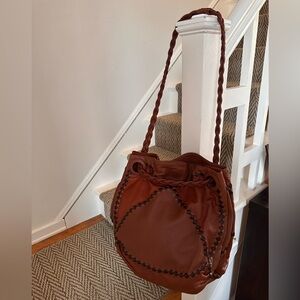 Bottega Veneta Women’s Braided Strap Bucket Bag - Brown